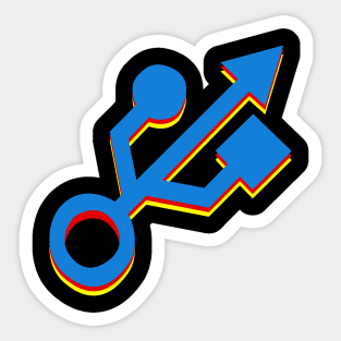 usb Sticker